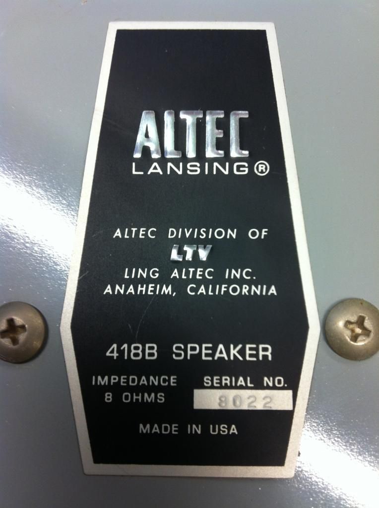 altec lansing 418b