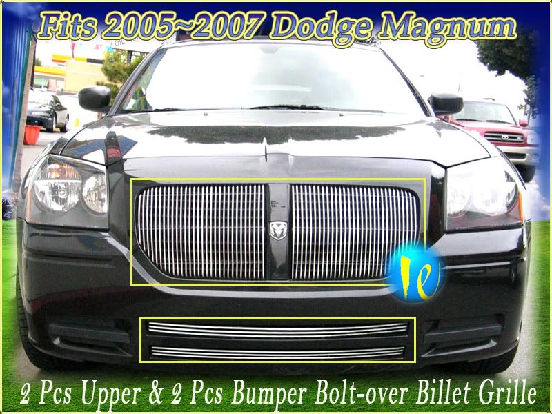 Dodge Magnum Custom Grill. 05 06 07 Dodge Magnum Billet Grille 2007 2006 2005 Gril - eBay (item 270552424674 end time