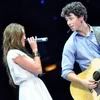 Nick Jonas &amp; Miley Cyrus Pictures, Images and Photos