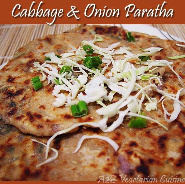Cabbage Onion Paratha