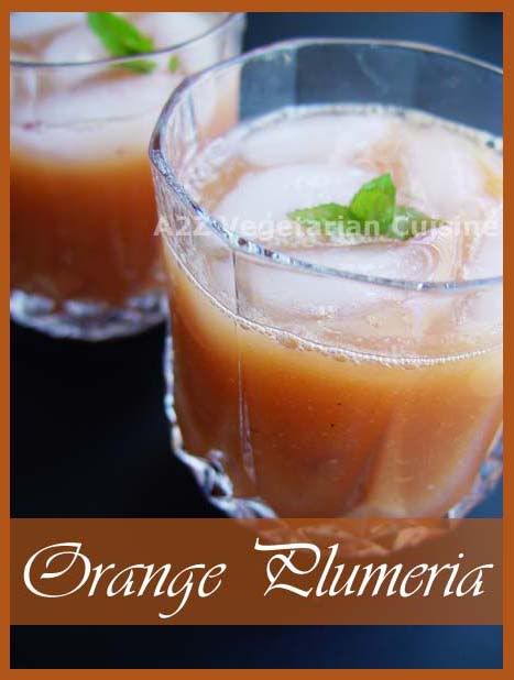 fresh orange plum juice,orange plumeria