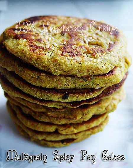 Multigrain Spicy Pancakes