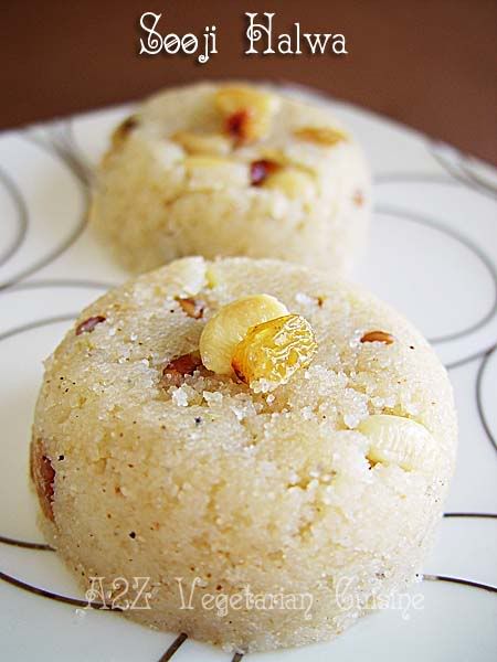 Sooji Halwa / Semolina Pudding