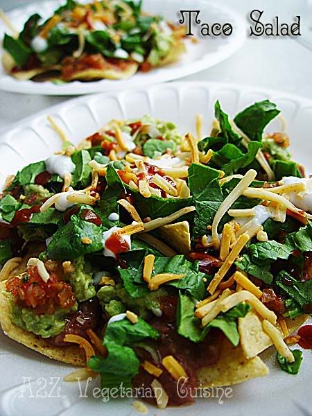Veg Taco Salad