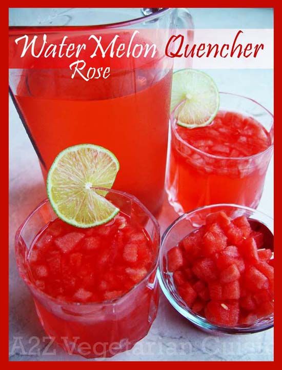 Rose Watermelon Quencher