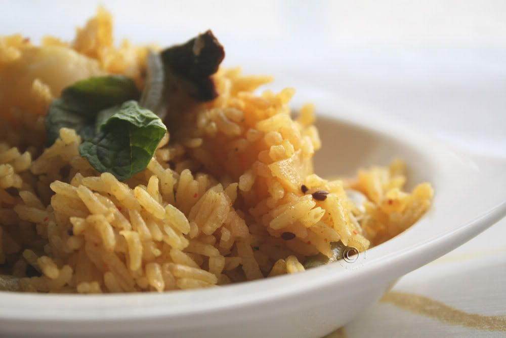 Beet pulao