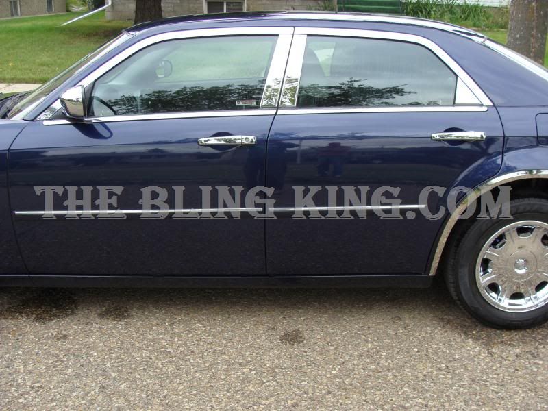 Chrysler 300 chrome trim package #3