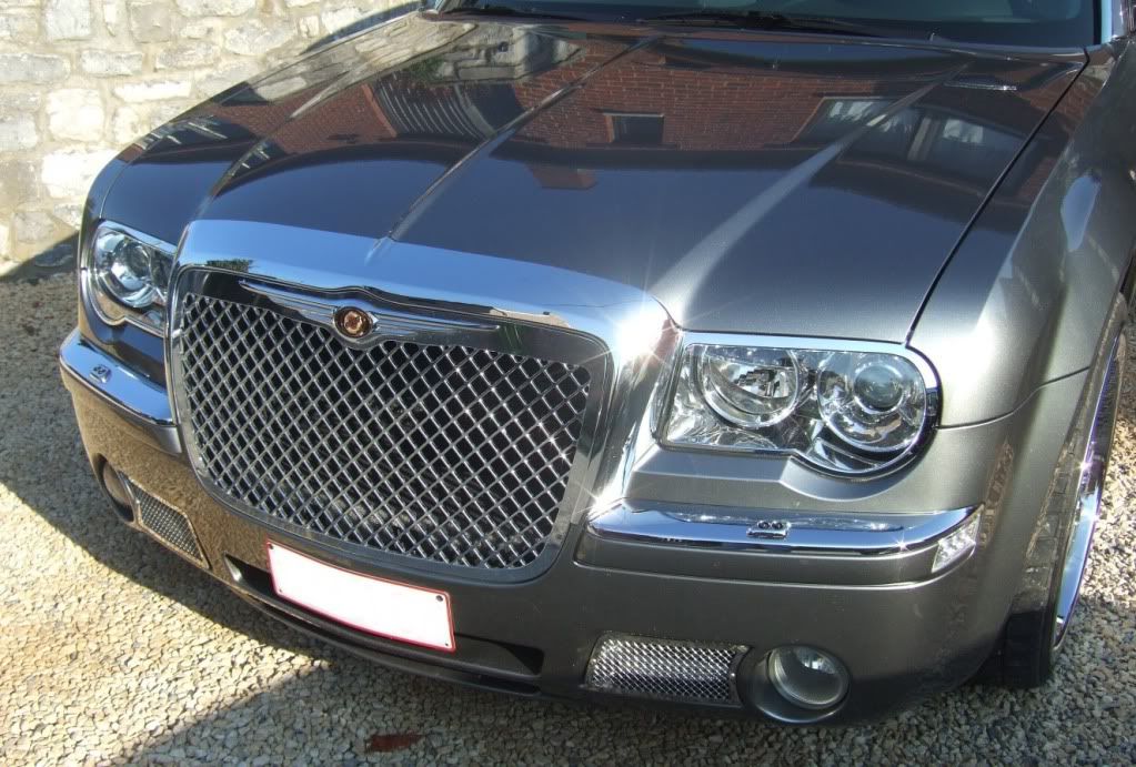 Chrysler 300 chrome headlight cover