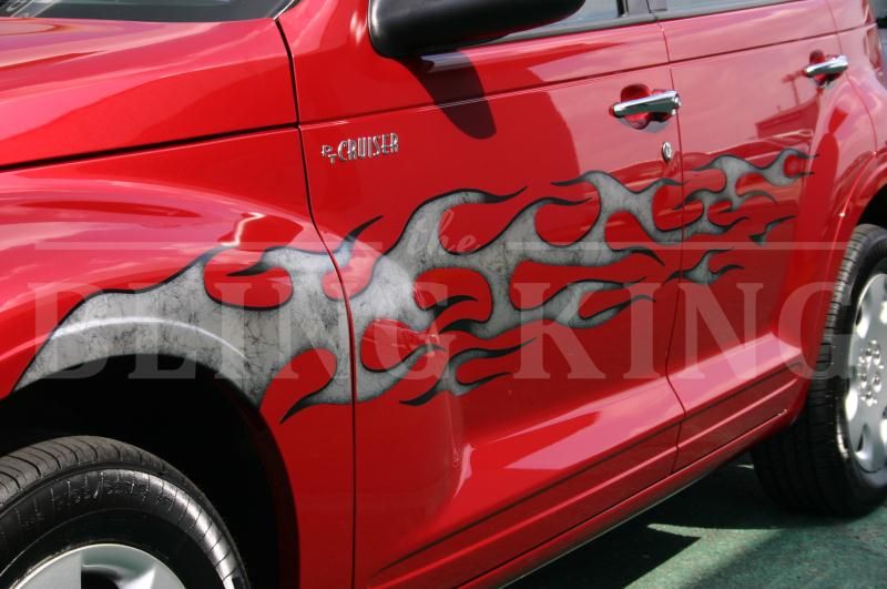 Chrysler pt cruiser flames #3