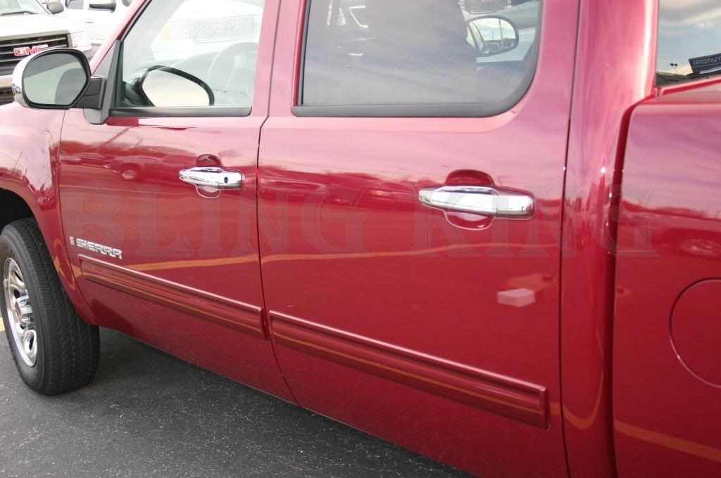 072013 Chevy Silverado chrome two door HANDLE COVER /TAILGATE HANDLE