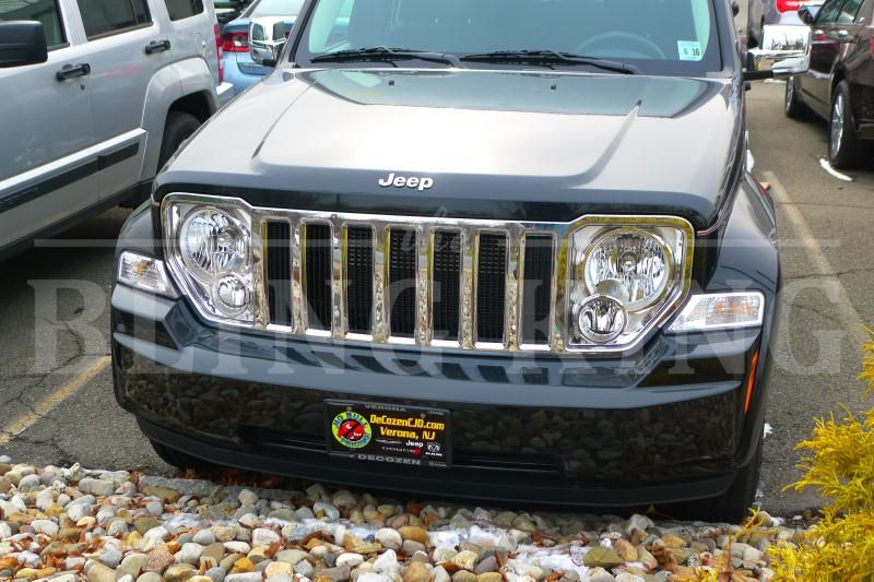 Chrome grill for jeep liberty 2009 #5