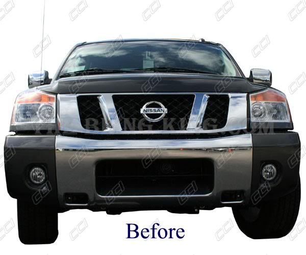 2005 Nissan titan grille assembly #9