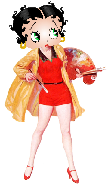 Betty Boop Retouched
