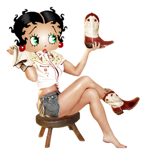 Betty Boop Retouched