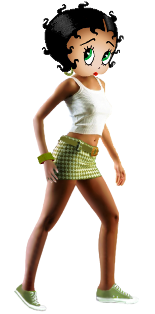Betty Boop Retouched