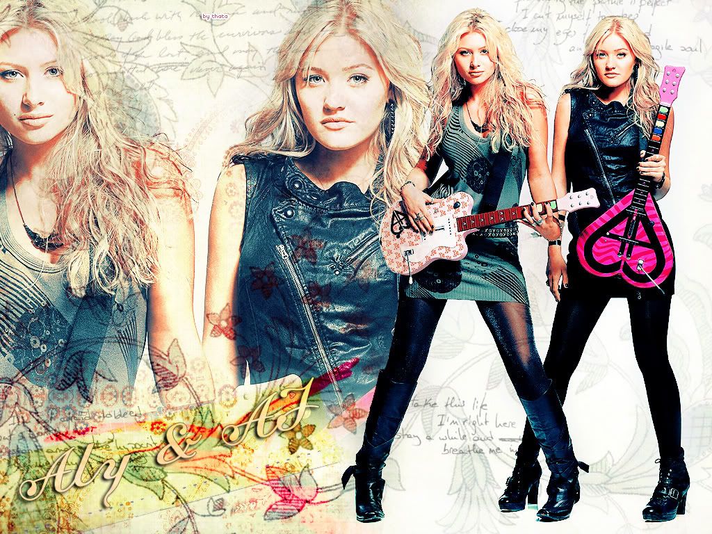 Aly & AJ + Hilary Duff + Twilight Icons + Aly & AJ Wallpaper: thataduff