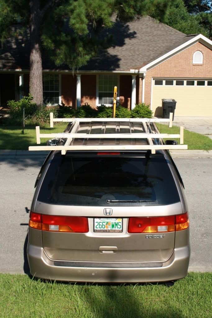 DIY Car Top Jon Boat Rack