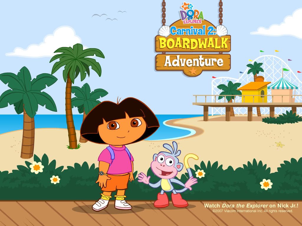 Dora Background Birthday