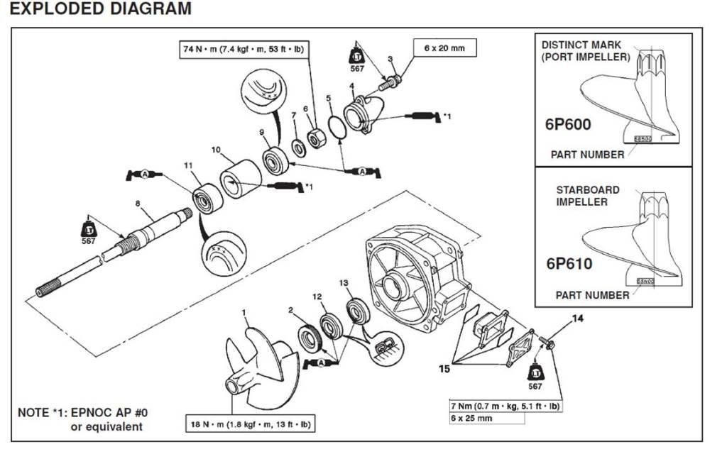 Yamaha Jet Boaters • View topic impeller housing removal