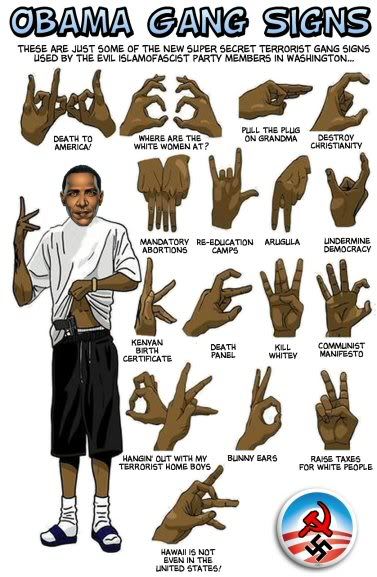 obama gang signs photo: OBAMA JOKE SIGNS obama_gang_signs.jpg