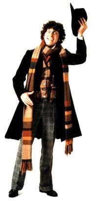 The dashing Doctor The Doctor appreciates a fine scarf