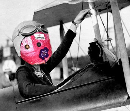 Chocks away, knitters!