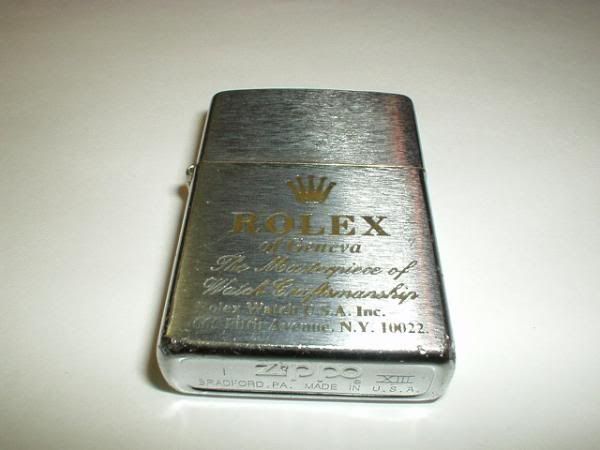rolex lighters