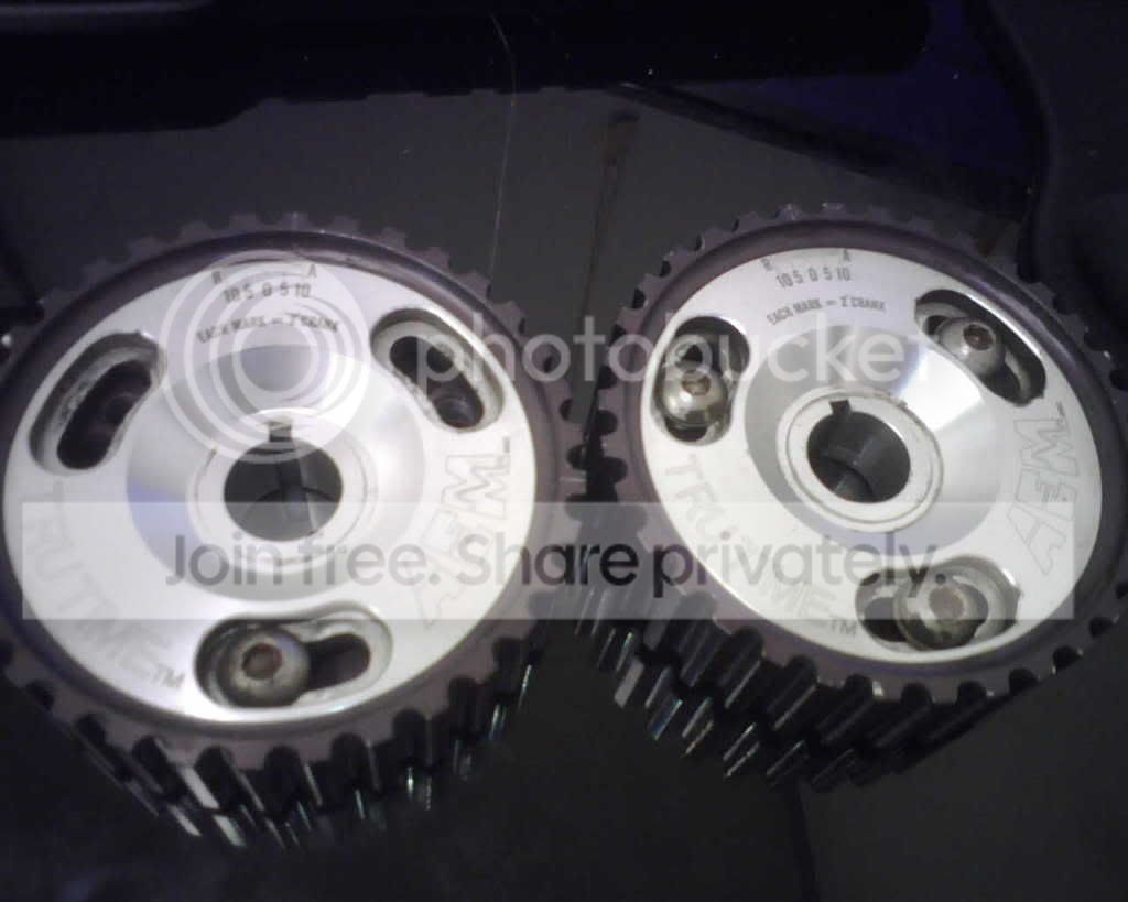  B series AEM Tru time Adjust Cam Gears 50 Tampa Racing