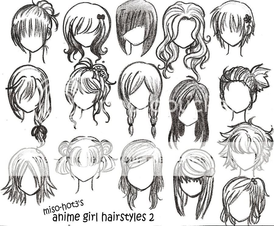 Anime_girl_hairstyles_II_by_miso_ho.jpg Photo by Cloudy-Nightmare ...