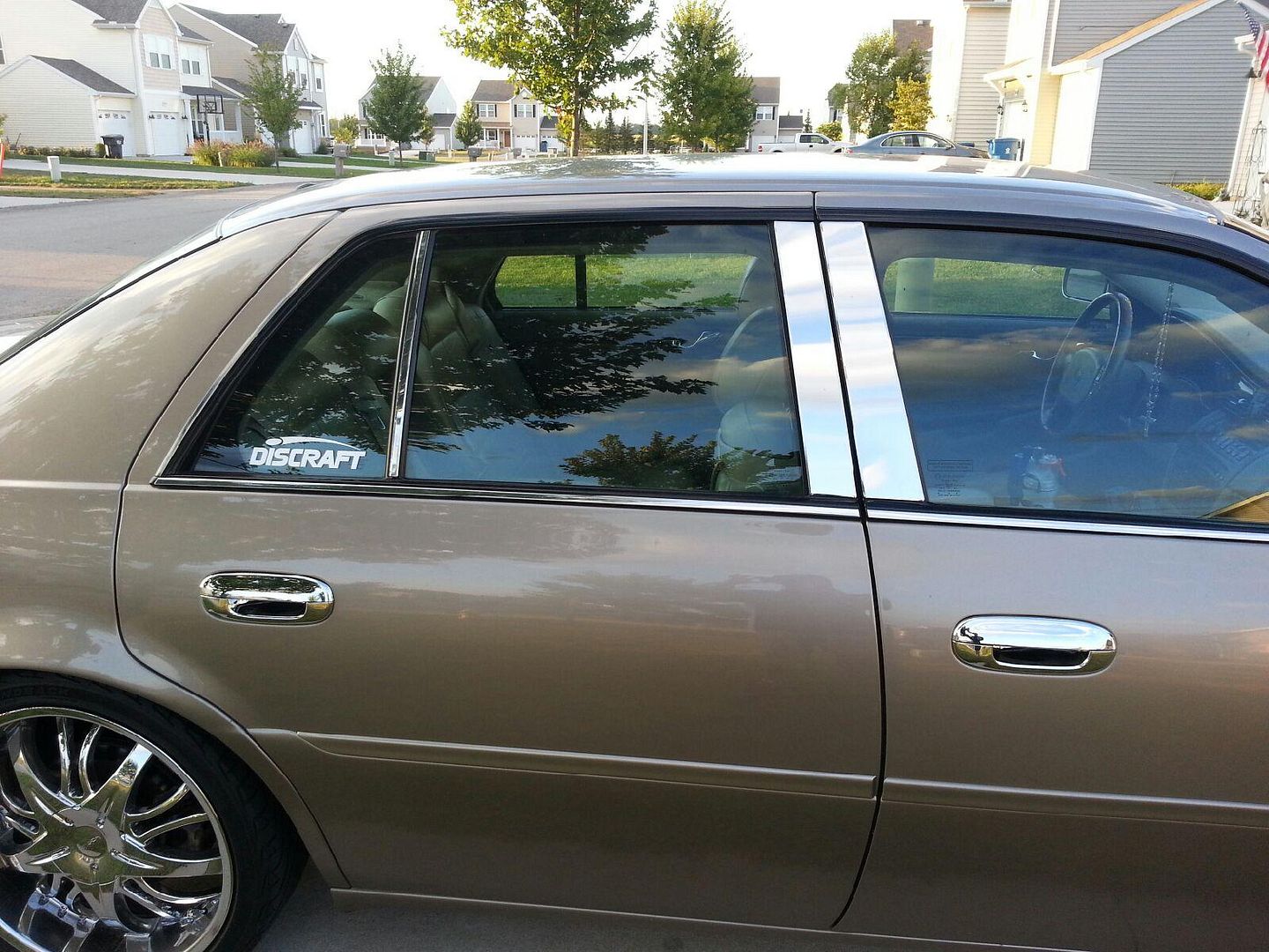 2000 2005 Cadillac Deville Chrome Door Handle Cover Trim