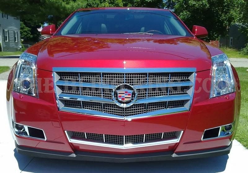 2008 2009 2010 Cadillac CTS chrome GRILLE GRILL INSERT  