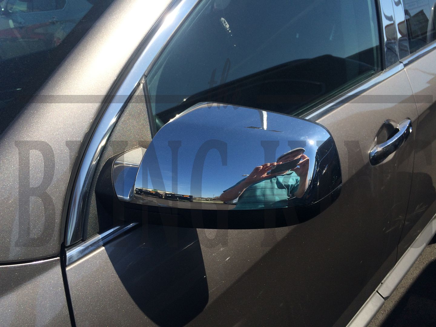 2010-2017 Chevy Equinox chrome door handle mirror cover trim moldings