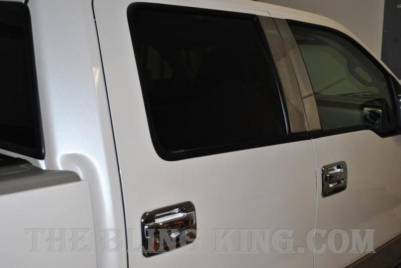 Ford f150 pillar trim stainless steel f-150 #8