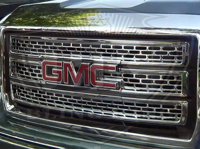 20142015 GMC Sierra 1500 chrome grille insert mesh grill overlay trim