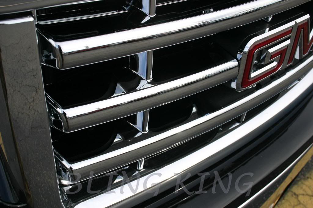 GMC Sierra Grille Grill chrome insert 07 08 09 2010  