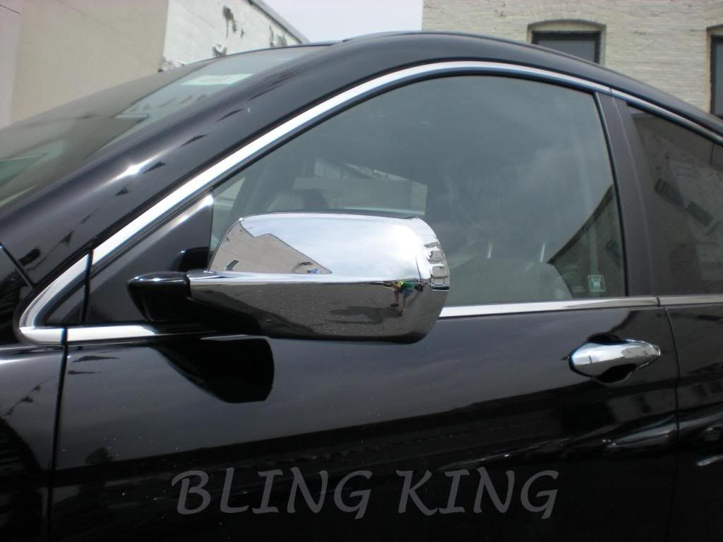 2007 2011 Honda CRV chrome mirror door handle cover trim 