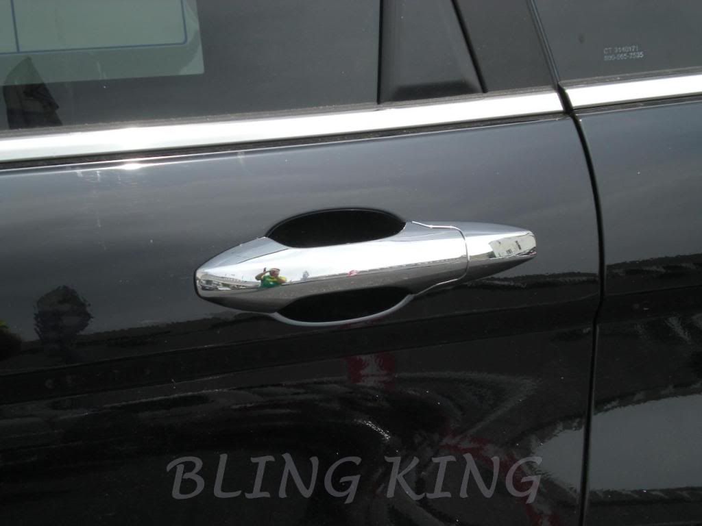 2007 2011 Honda CRV chrome mirror door handle cover trim 