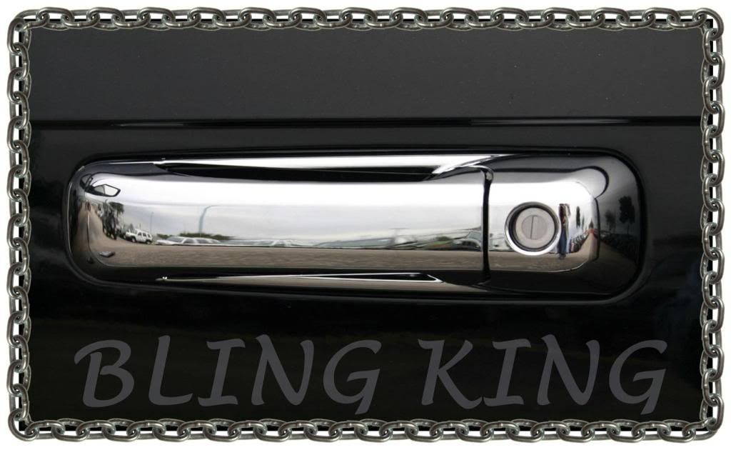 2006 2010 Jeep Commander Chrome Door Handle Covers