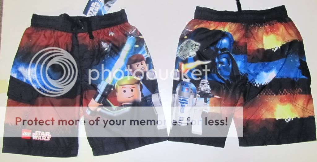 NEU~ STAR WARS LEGO BADEHOSE SHORTS ~134 140~6=7 JA~