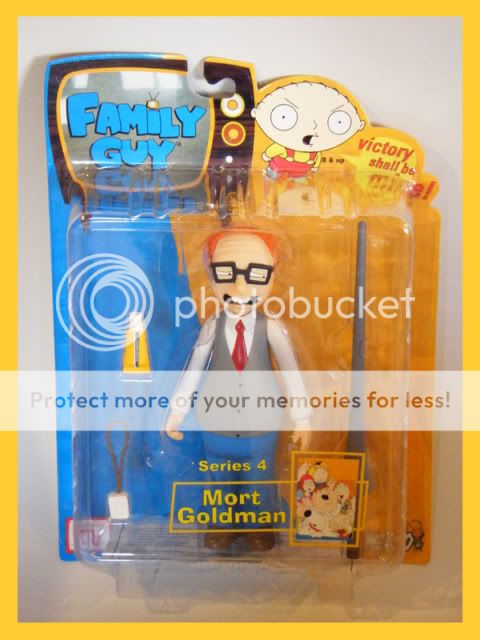 This Mort Goldman figure comes with Joust Pole,