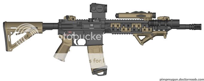 MAgPul'd Out M4A1 Carbine Photo by kyle_429 | Photobucket